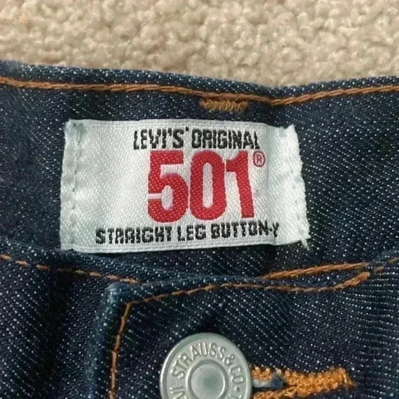 Levi’s original 501 high waisted straight leg button-fly - Picture 6 of 6